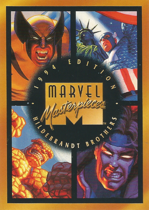 Fleer 1994 Edition Hildebrandt Brothers Marvel Masterpiece Trading Cards Sealed 